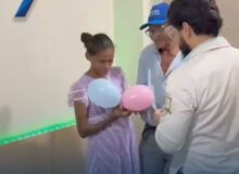 Médico transforma ultrassom em chá revelação e emociona casal