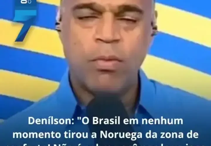 Denílson avalia atuação do Brasil na eliminação diante da Noruega