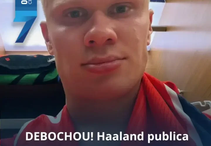 Haaland celebra gols e eliminação do Brasil; publicação repercute nas redes