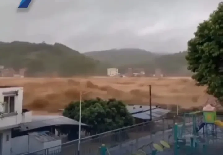 Rompimento de barragem na China após tufão deixa milhares desalojados